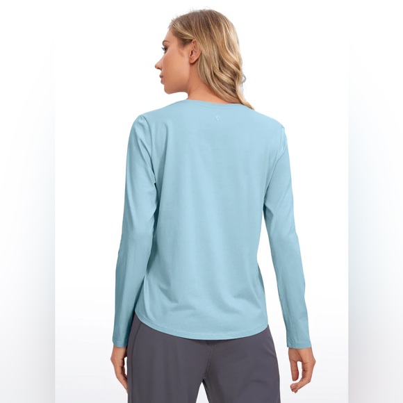 Pima Cotton Workout Long Sleeve - Picture 2 of 5